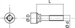 Tornillo cabeza avellanada y cuello cuadrado de dureza 8.8, 10.9 y 12.9 de Bellota Agrisolutions